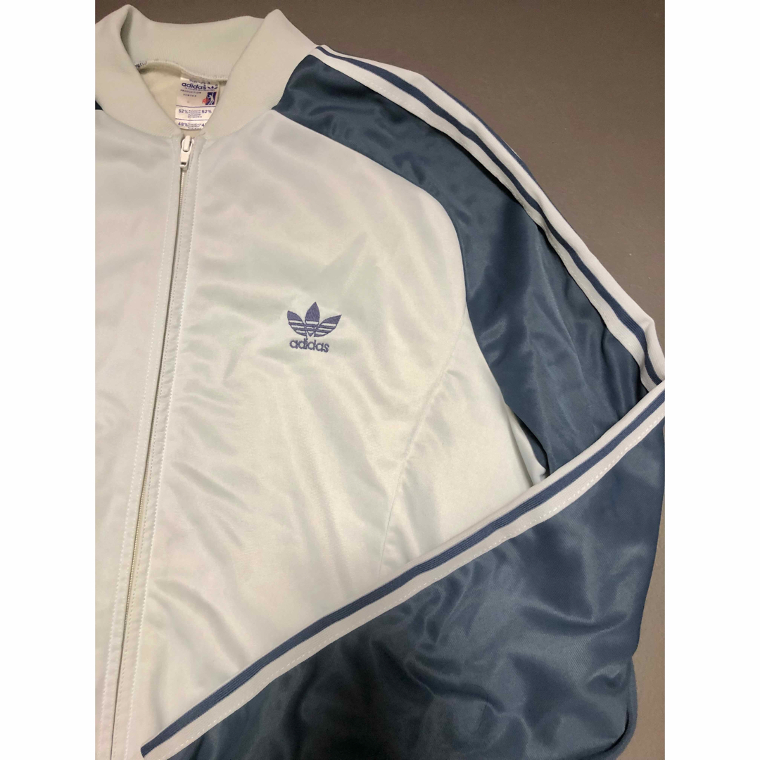 80s ビンテージ adidas ATP L ライトブルー ジャージ