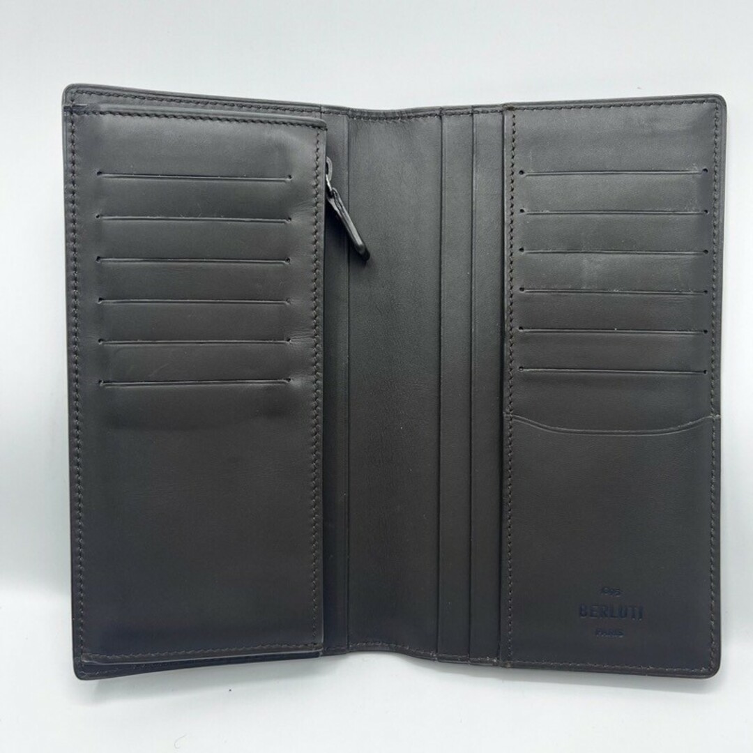 ベルルッティ Berluti サンタルロングジップウォレット レザー メンズ