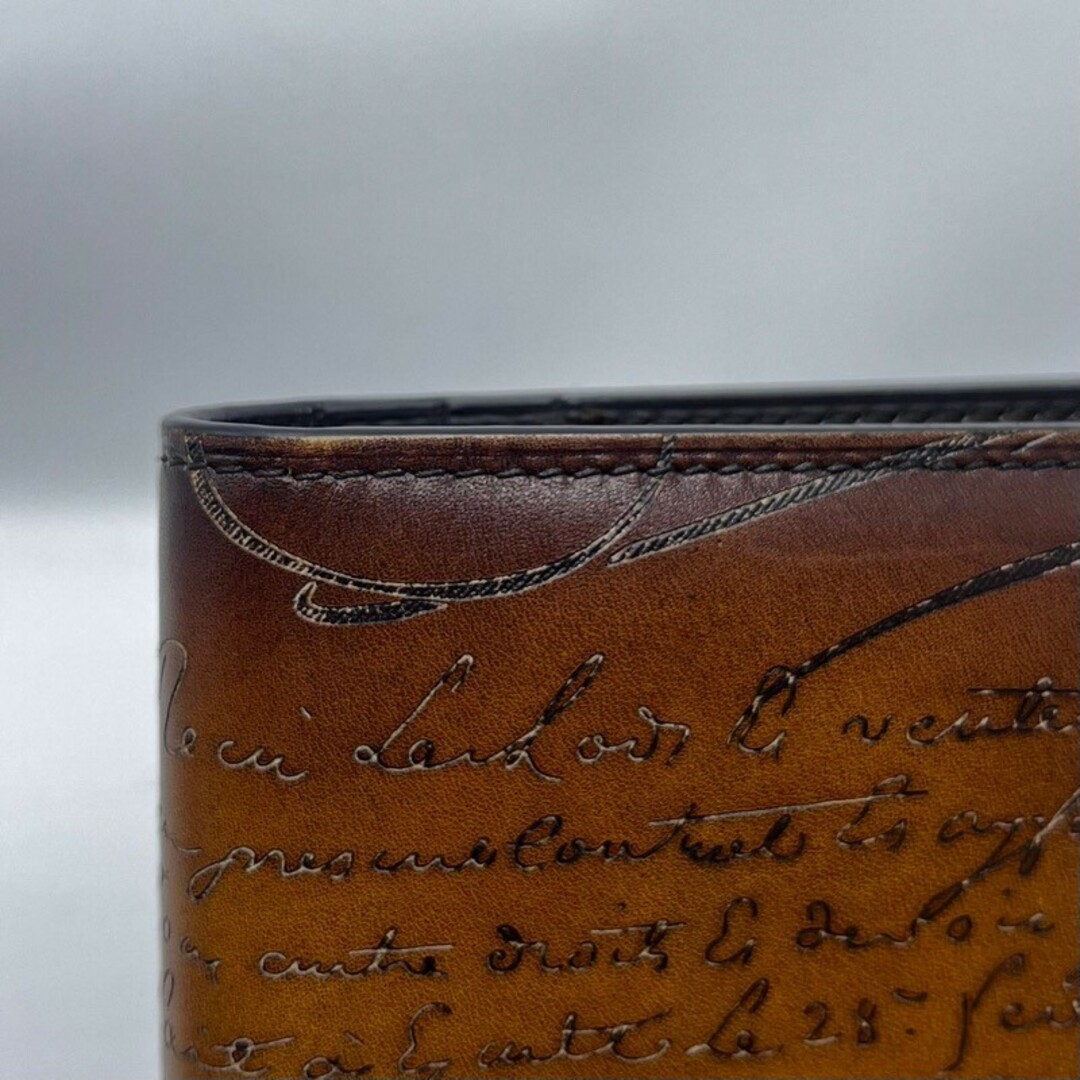 ベルルッティ Berluti サンタルロングジップウォレット レザー メンズ
