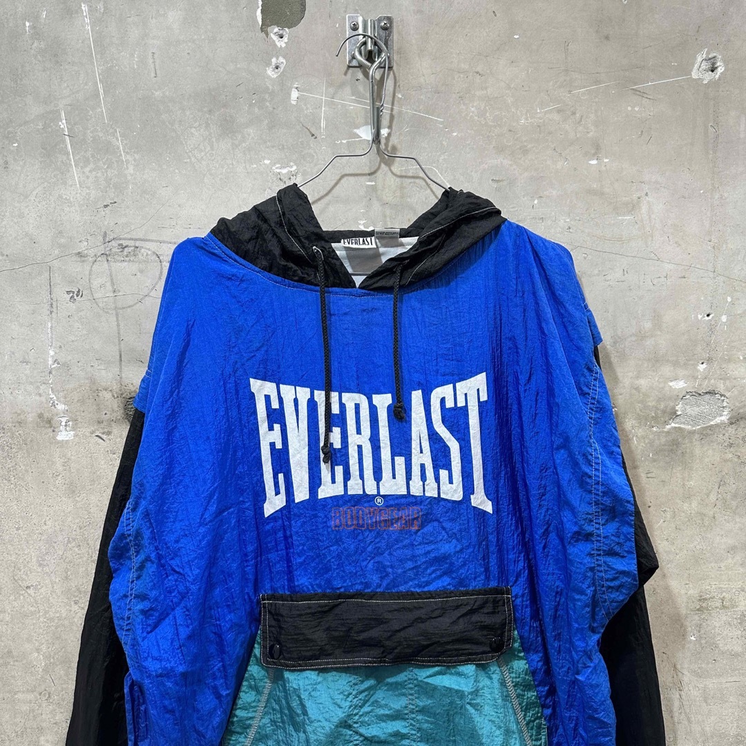 メンズUSAエバーラスト ナイロンジャケット アノラック パーカーEVERLAST