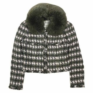 ルネ(René)の美品 18AW ルネ Rene マリアケント社製 ツイード ジャケット アウター(その他)