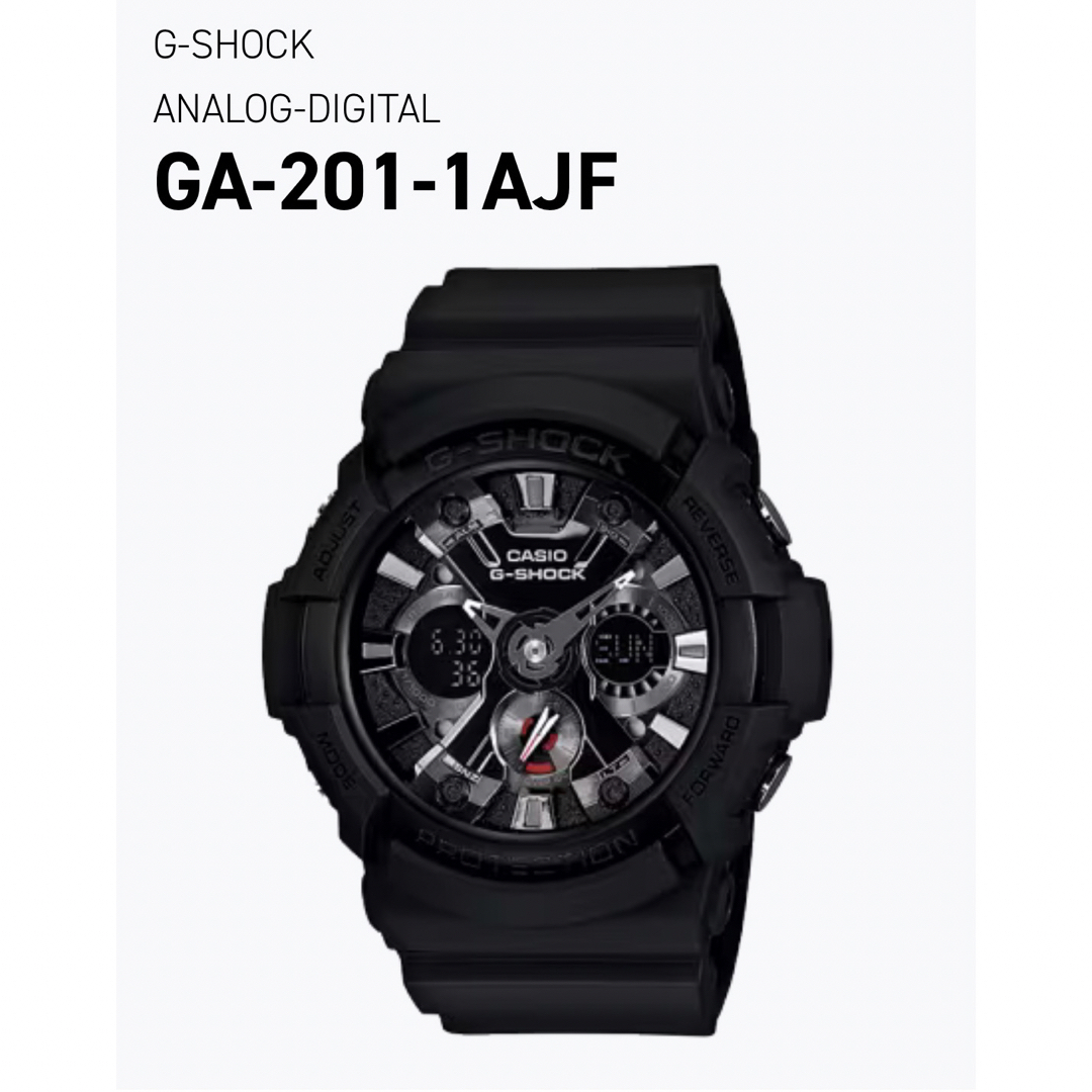 美品☆ G-SHOCK GA-201-1AJF