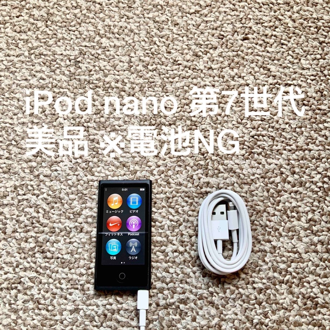 iPod nano 第7世代 16GB Appleアップル　アイポッド 本体