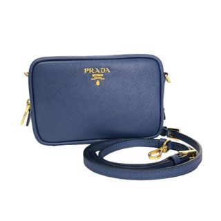 PRADA ショルダーバック　美品　青　ブルー　完売商品