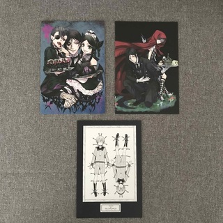 黒執事ポストカード3枚セットの通販 by ゆっきー's shop｜ラクマ