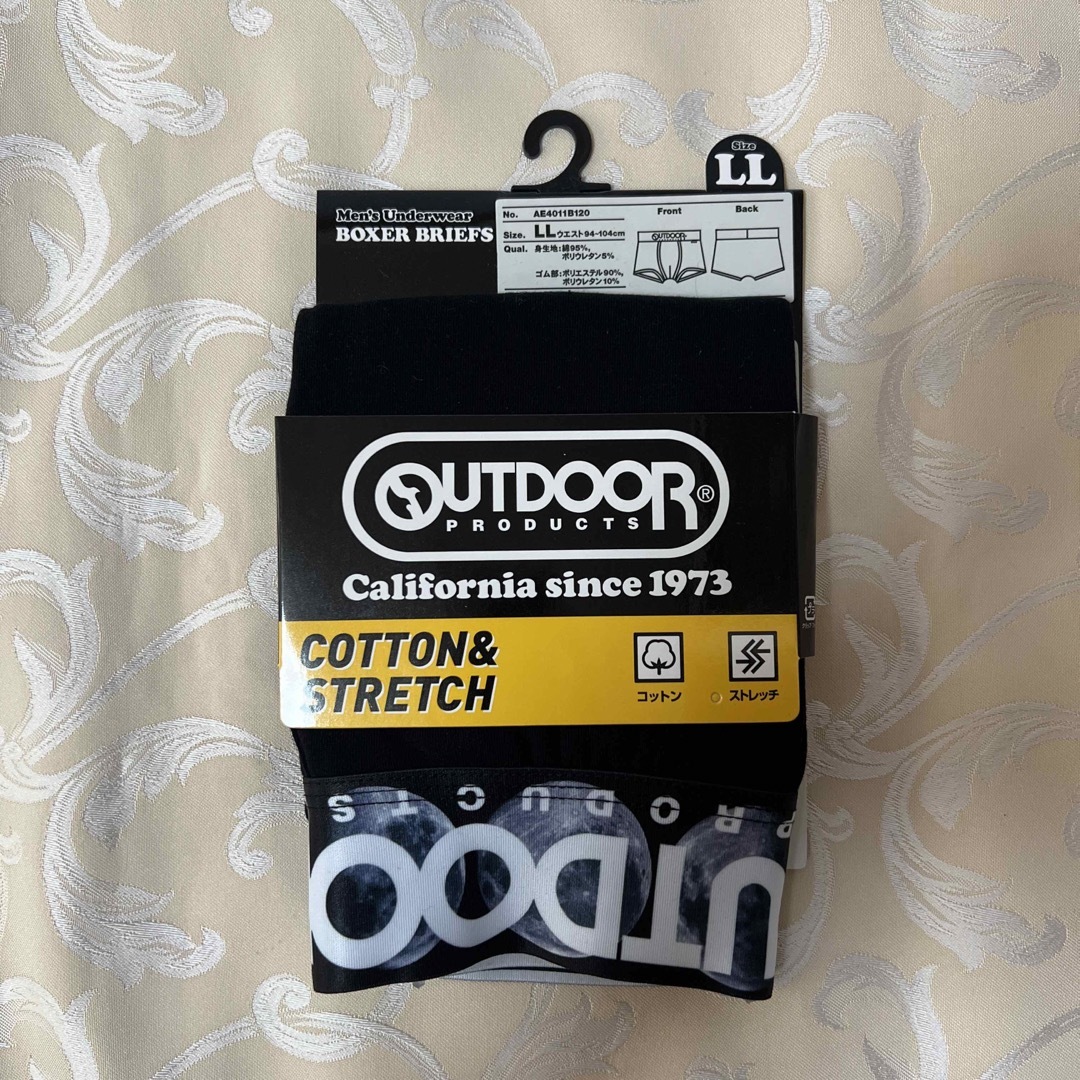 OUTDOOR PRODUCTS(アウトドアプロダクツ)のOUTDOORボクサーLLサイズ計2枚 メンズのアンダーウェア(ボクサーパンツ)の商品写真