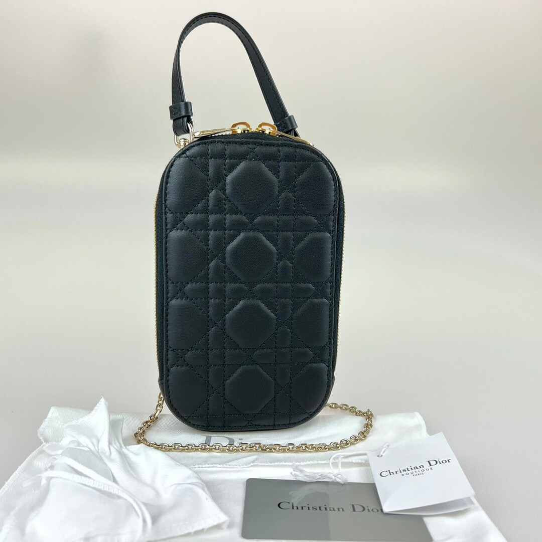 新品 DIOR ディオール LADY DIOR フォンホルダー チェーン-eastgate.mk