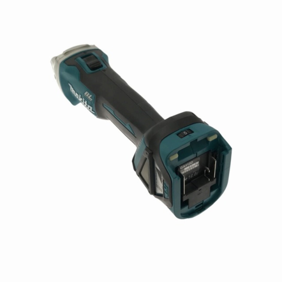 ☆未使用品☆makita マキタ 14.4V 100mm 充電式ディスクグラインダー GA410DRG バッテリー1個(14.4V 6.0Ah) 充電器 ケース付 76955