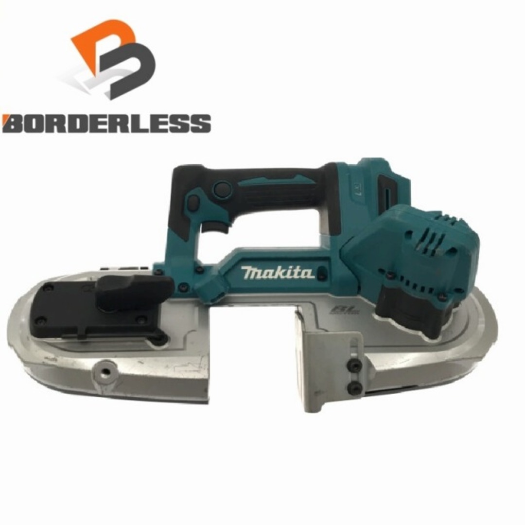 ☆品☆makita マキタ 18V 充電式ポータブルバンドソー PB183D 本体のみ 帯鋸切断機 鉄工用 77172工具