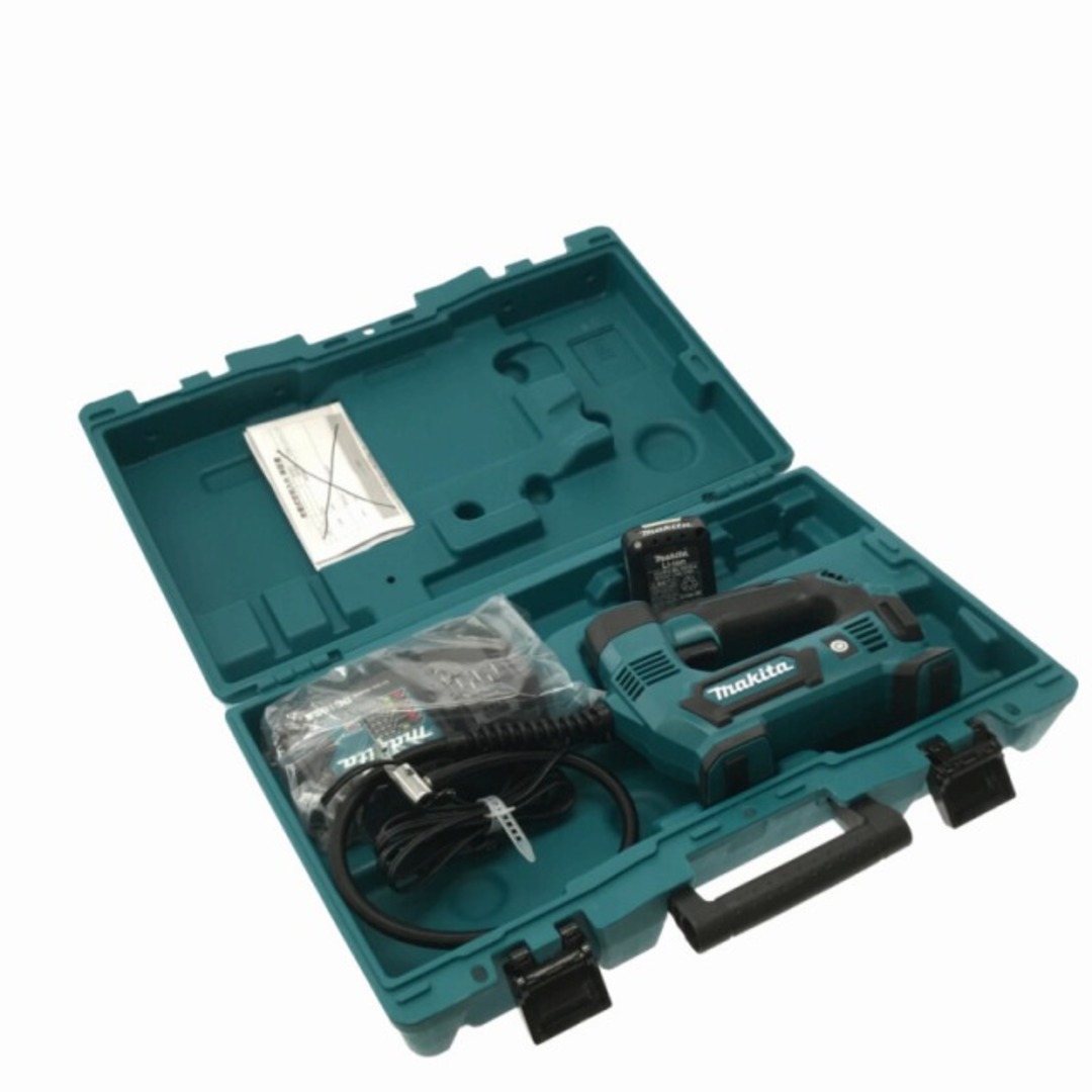 Makita ☆中古美品☆ makita マキタ 10.8V 充電式空気入れ MP100DSH 青/ブルー バッテリー1個(10.8V  1.5Ah) 充電器+ケース 76383の通販 by 工具販売専門店Borderless(ラクマ店)｜マキタならラクマ