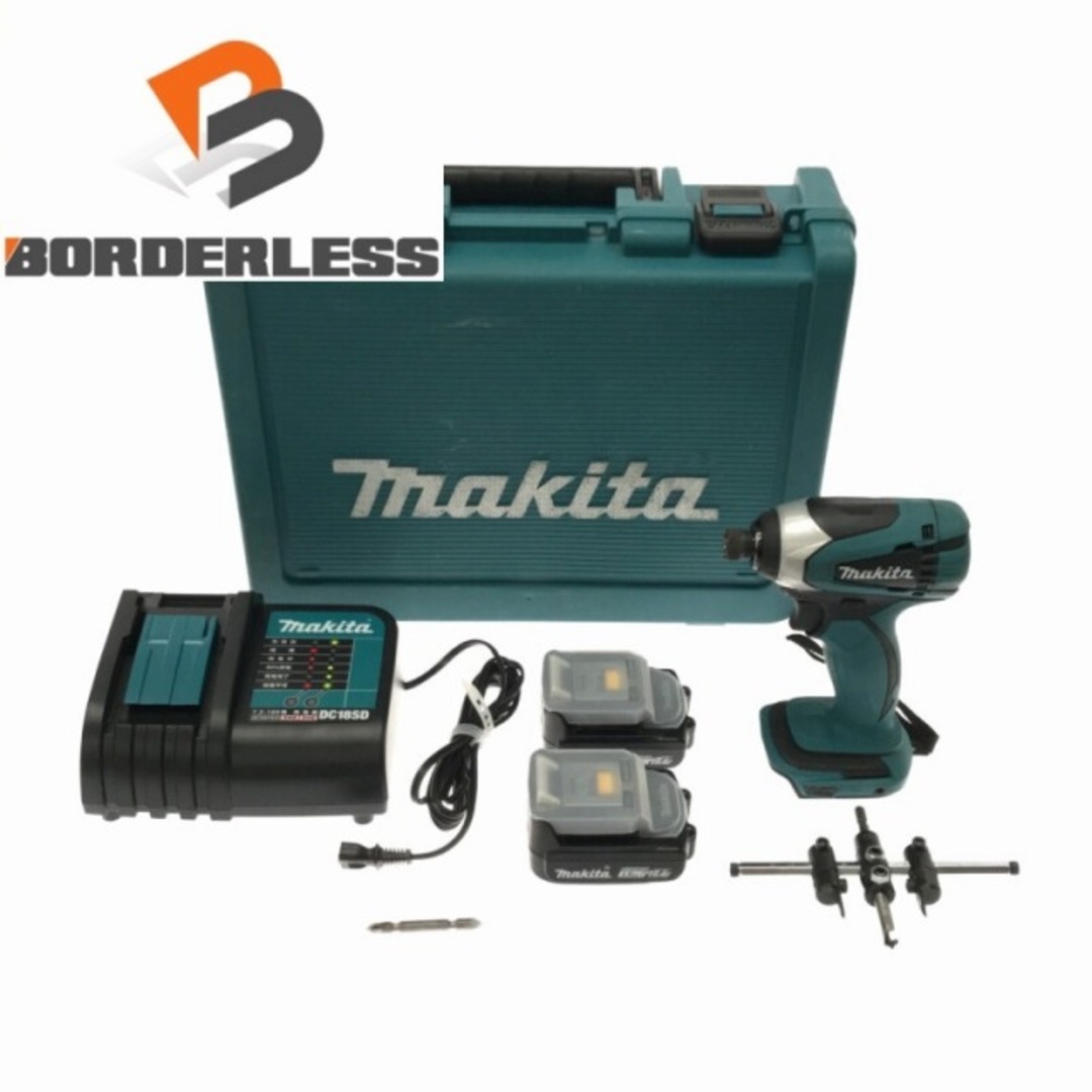 ☆美品☆ makita マキタ 14.4V 充電式インパクトドライバ TD134DSHX バッテリー2個(1.5Ah) 充電器+ケース 76589 |  フリマアプリ ラクマ