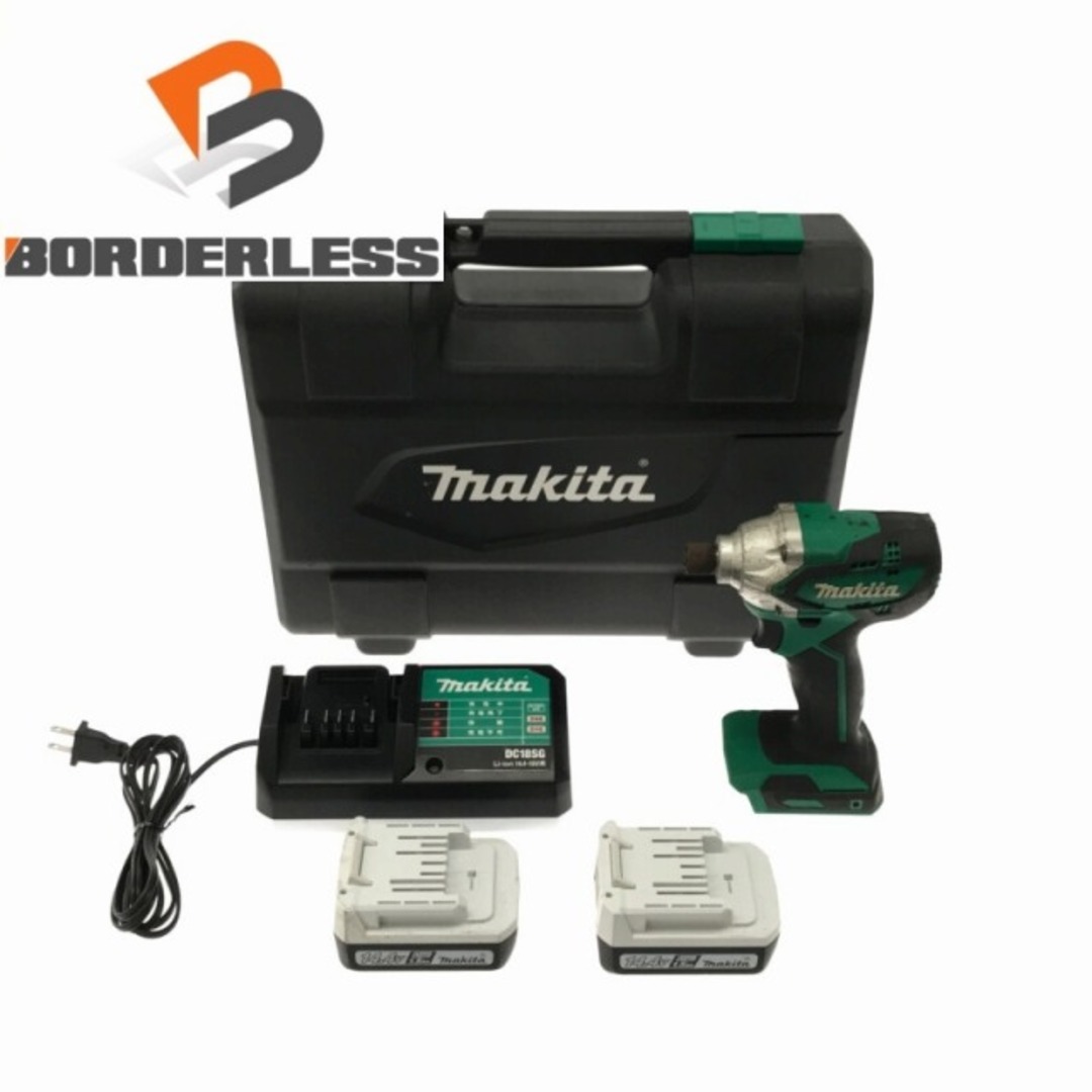 ☆品☆makita マキタ 14.4V 充電式インパクトドライバ MTD001DSX 充電器 ライトバッテリー2個 ケース付 76729