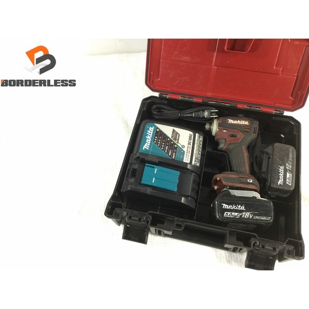 Makita - ☆中古品☆makita マキタ 18V 充電式インパクトドライバー