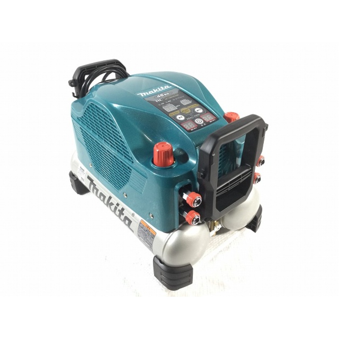 ☆未使用品☆makita マキタ 高圧専用 4口 エアコンプレッサー AC500XLH 青/ブルー Airnaviモード 50/60Hz共用 11L 77424