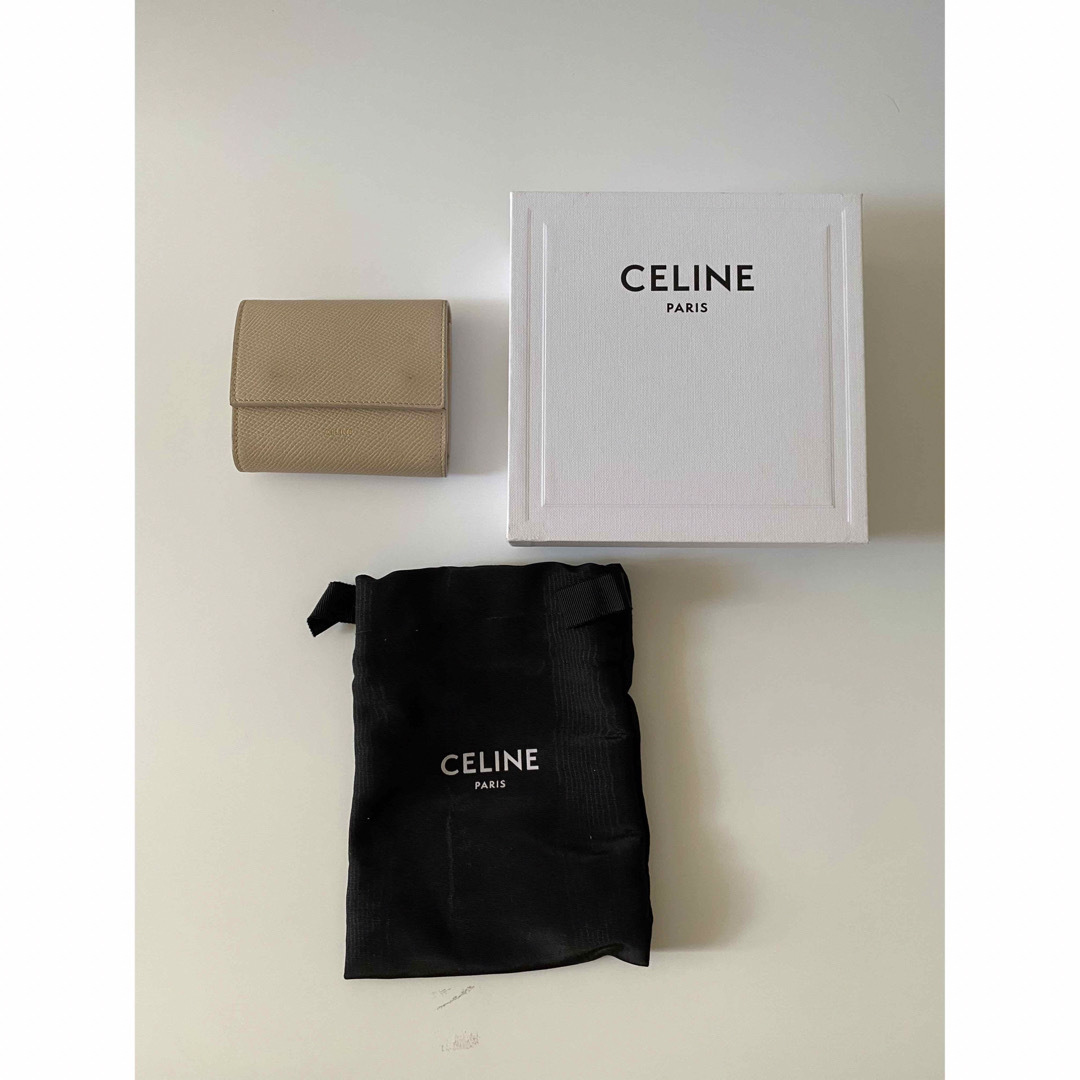 CELINE 三つ折り財布