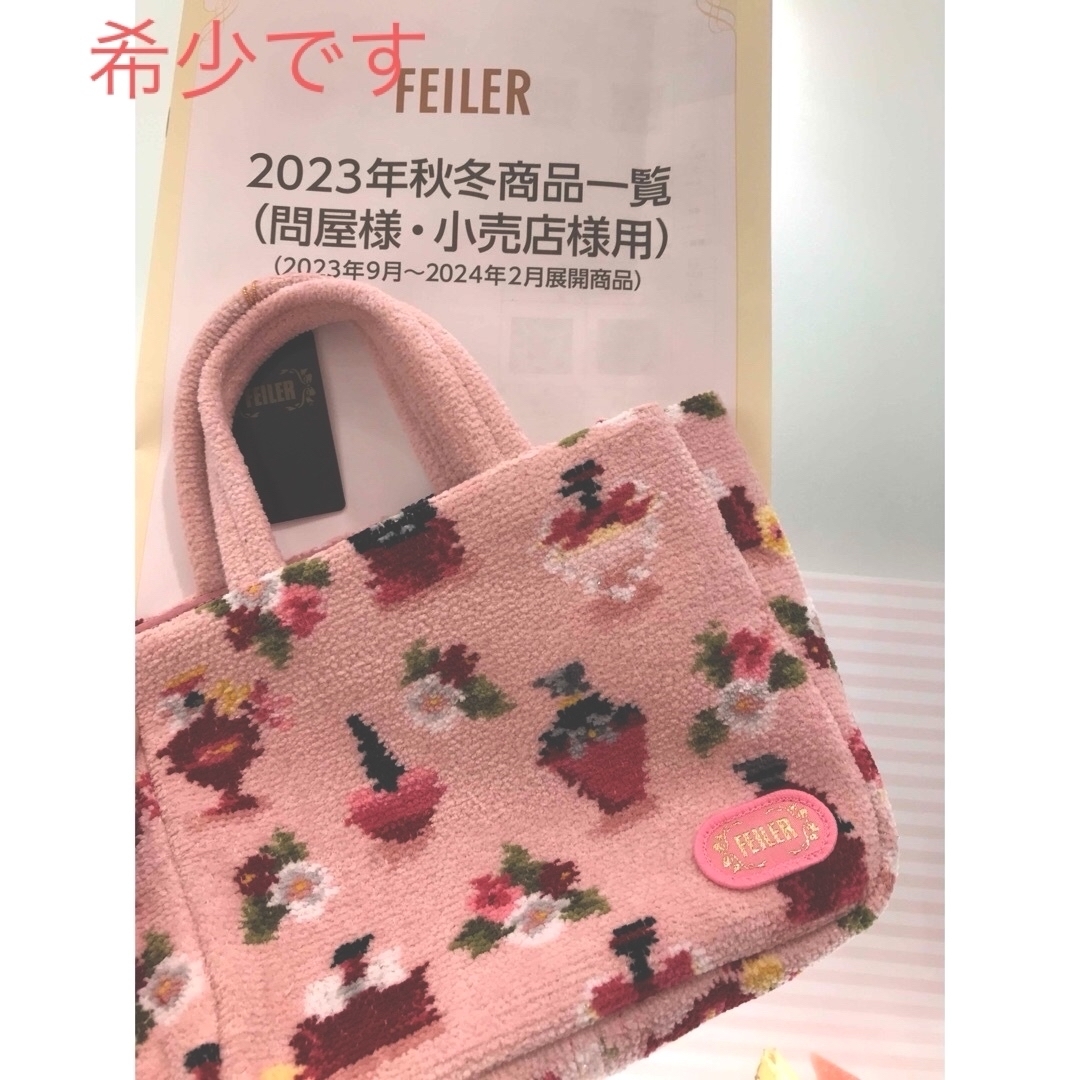 FEILER - 新作フェイラーフレグランスローズミニトートバッグ希少 数量