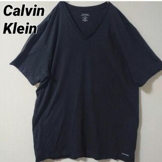 カルバンクライン(Calvin Klein)のカルバンクライン Calvin Klein 半袖Tシャツ L ブラック(Tシャツ/カットソー(半袖/袖なし))