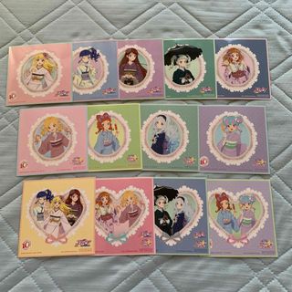 アイカツ(アイカツ!)のアイカツ アニメイト フェア 特典 ステッカー 全種類 コンプリート セット(キャラクターグッズ)