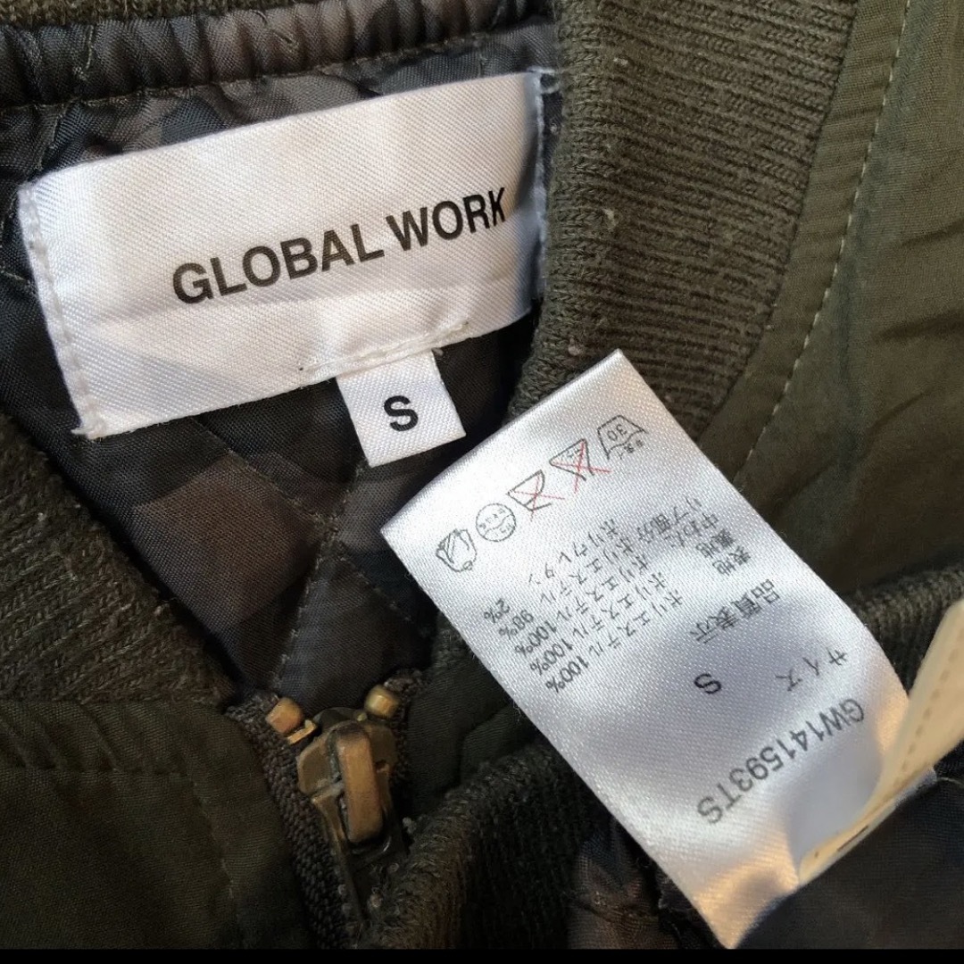 GLOBAL WORK(グローバルワーク)の093   GLOBAL WORK MA-1 ブルゾン アウター Sサイズ キッズ/ベビー/マタニティのキッズ服男の子用(90cm~)(ジャケット/上着)の商品写真