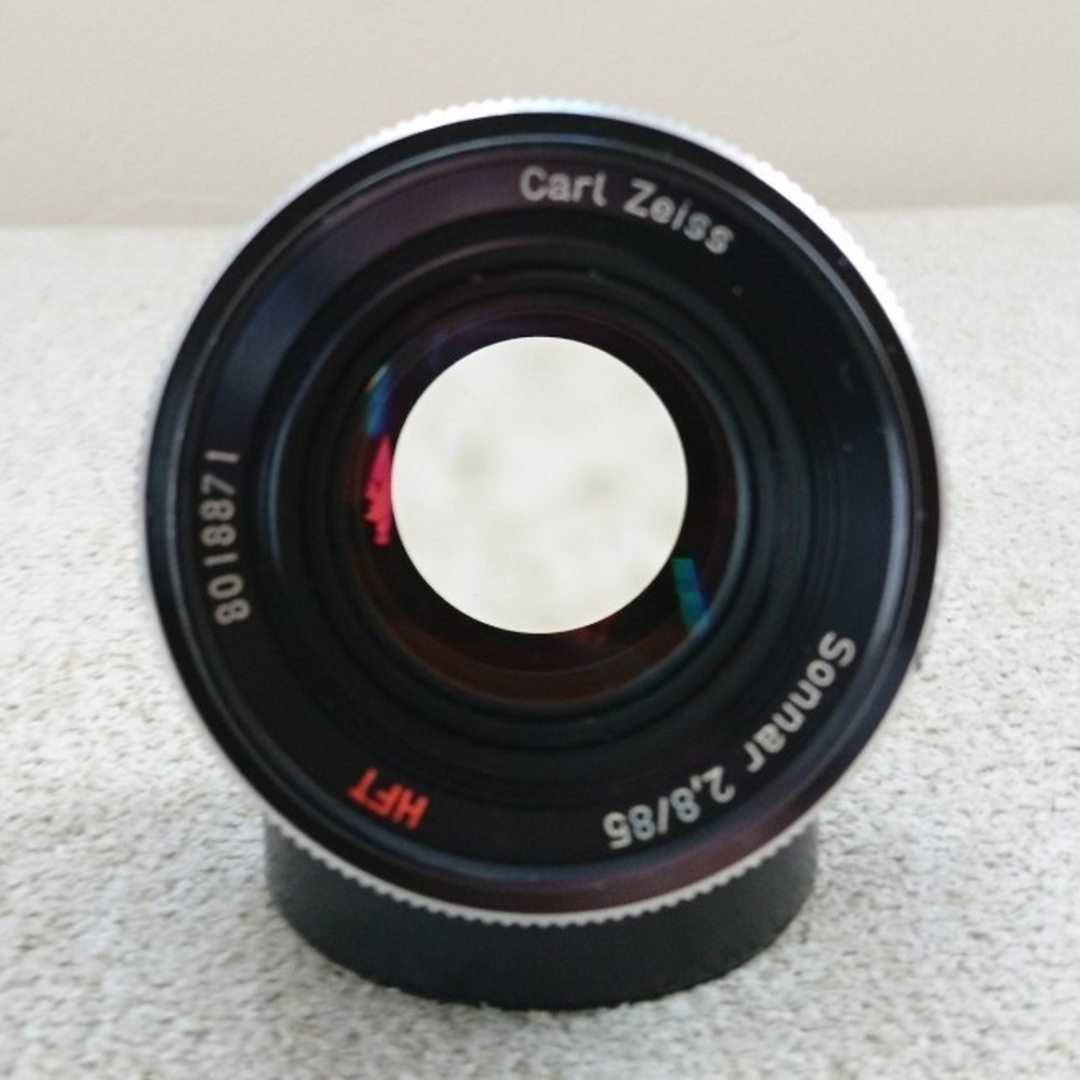 ZEISS(カールツァイス)のカールツァイス Carl Zeiss Sonnar 2.8/85 HFT M42 スマホ/家電/カメラのカメラ(レンズ(単焦点))の商品写真