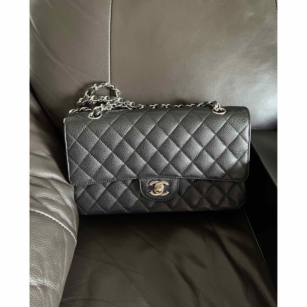 【限定価格】CHANEL シャネル ショルダーバッグ マトラッセ 2.55 ターンロック ダブルチェーンショルダー ヴィンテージ 台形 肩掛け 斜め掛け かばん 鞄 レザー    ブラック 黒 ゴールド金具 レディース 定番【品】