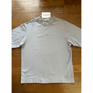 アクネストゥディオズ(Acne Studios)のacne studios stamp logo tee steel grey(Tシャツ/カットソー(半袖/袖なし))