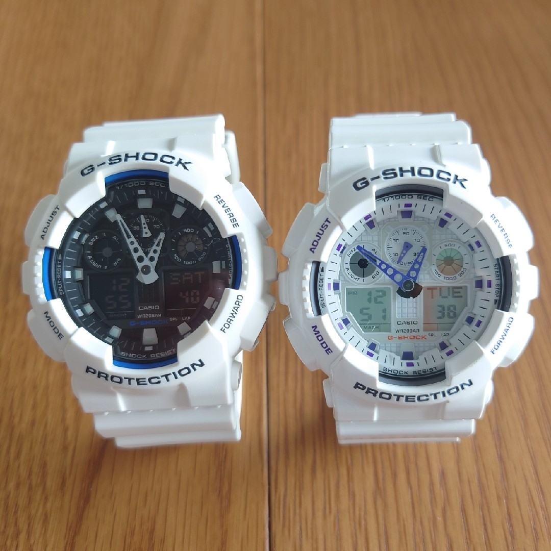 《2本セット》CASIO G-SHOCK ホワイト