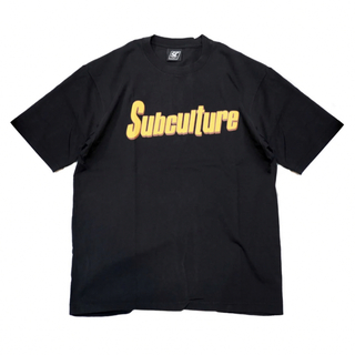 【メッシ様専用】SUBCULTURE T-SHIRT / BLACK(Tシャツ/カットソー(半袖/袖なし))
