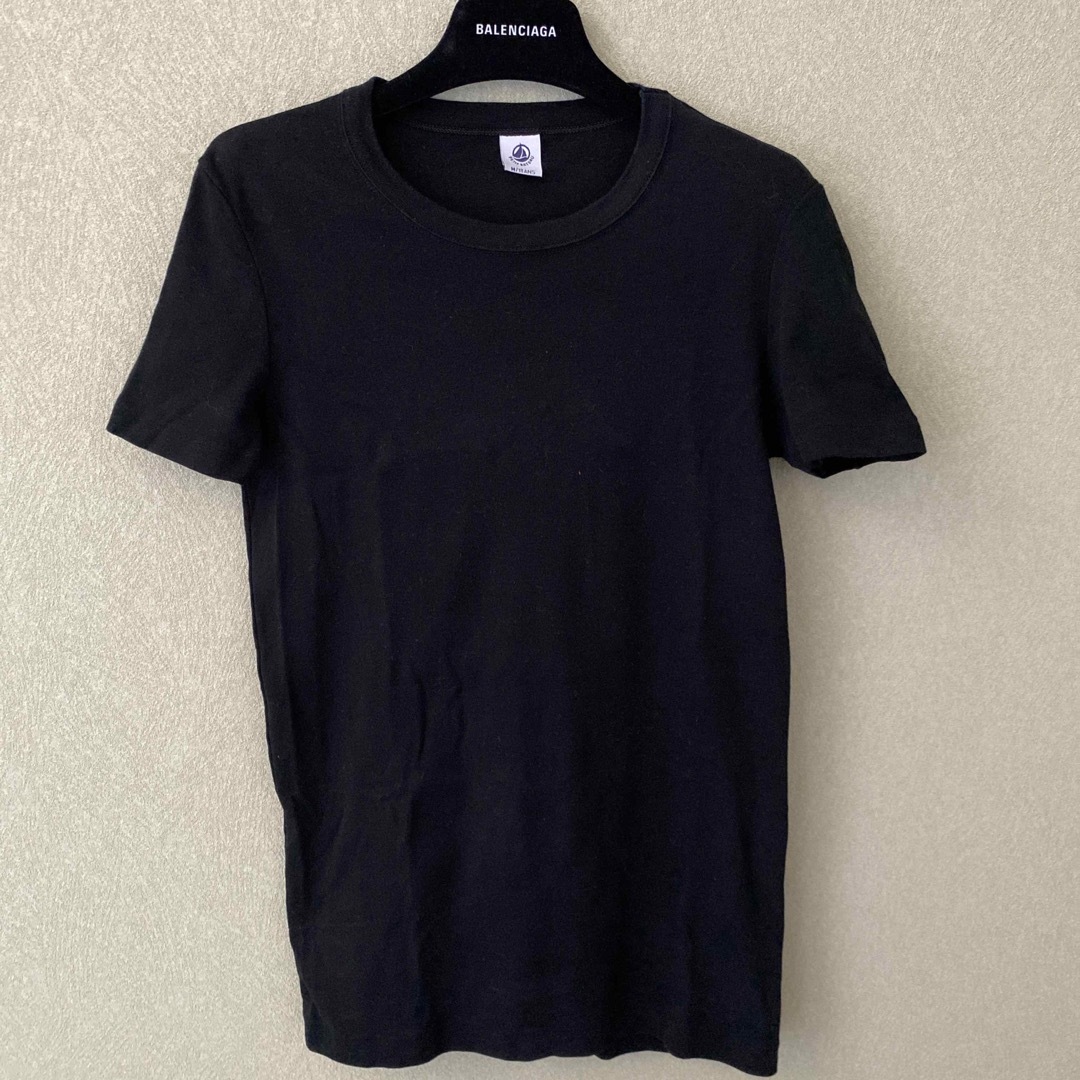 PETIT BATEAU(プチバトー)のPETIT BATEAU プチバトー　Tシャツ　白 レディースのトップス(Tシャツ(半袖/袖なし))の商品写真