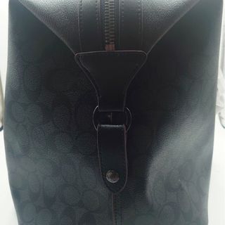 COACH - 【新品】COACH ボストンバッグ シグネチャー ブラックの通販