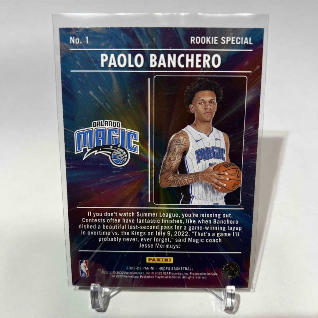 NBAカード Rookie Special Paolo Banchero RCの通販 by pomu's shop ...