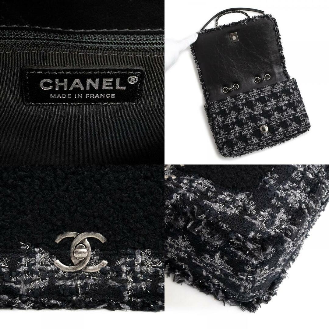 Chanel チェーンバッグ　限定版　本物　未使用に近い　ツイード