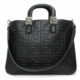 FENDI - フェンディ FF トート ミディアム エンボス ズッカ柄 2way