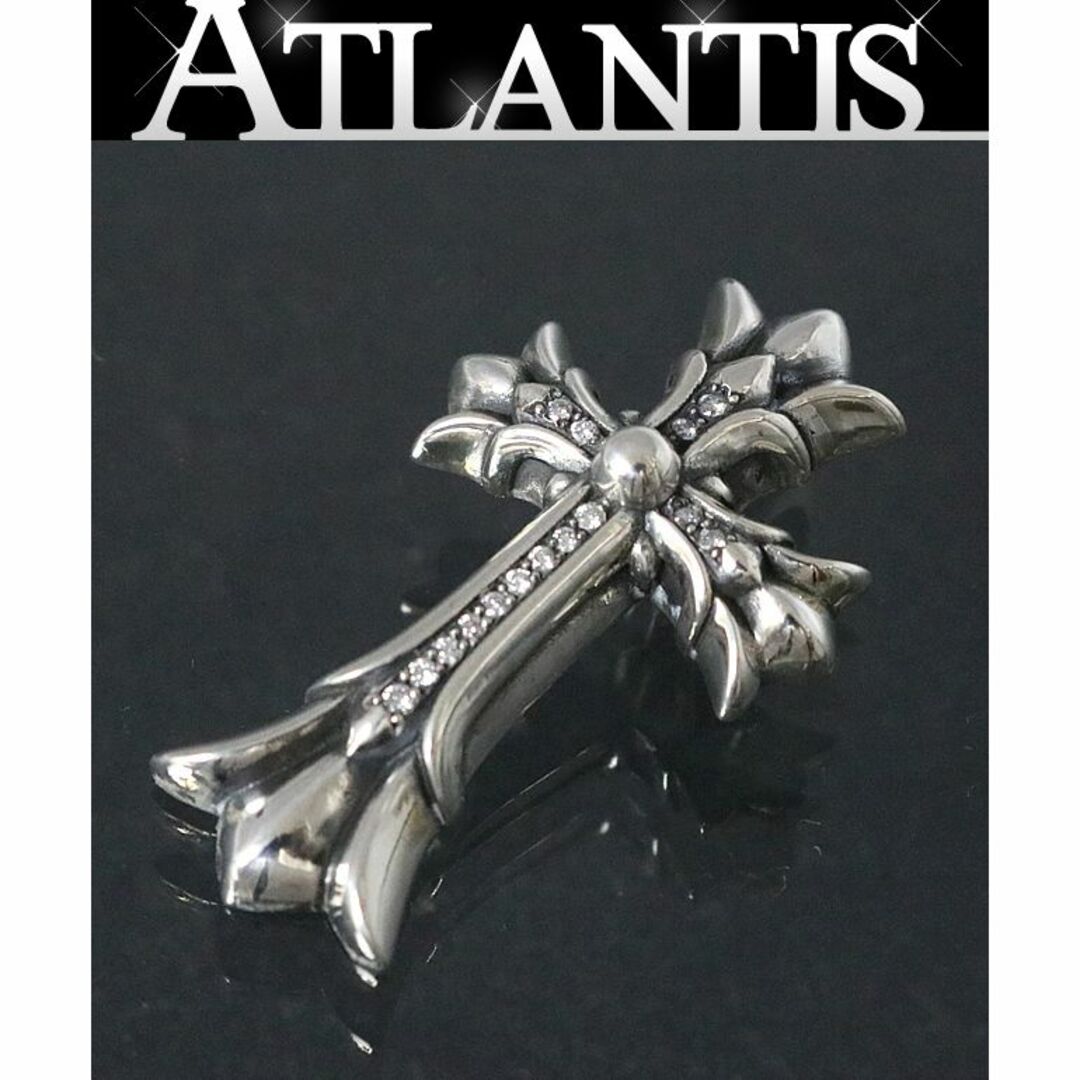 Chrome Hearts - 銀座店 クロムハーツ ダブルCHクロス スモールパヴェ