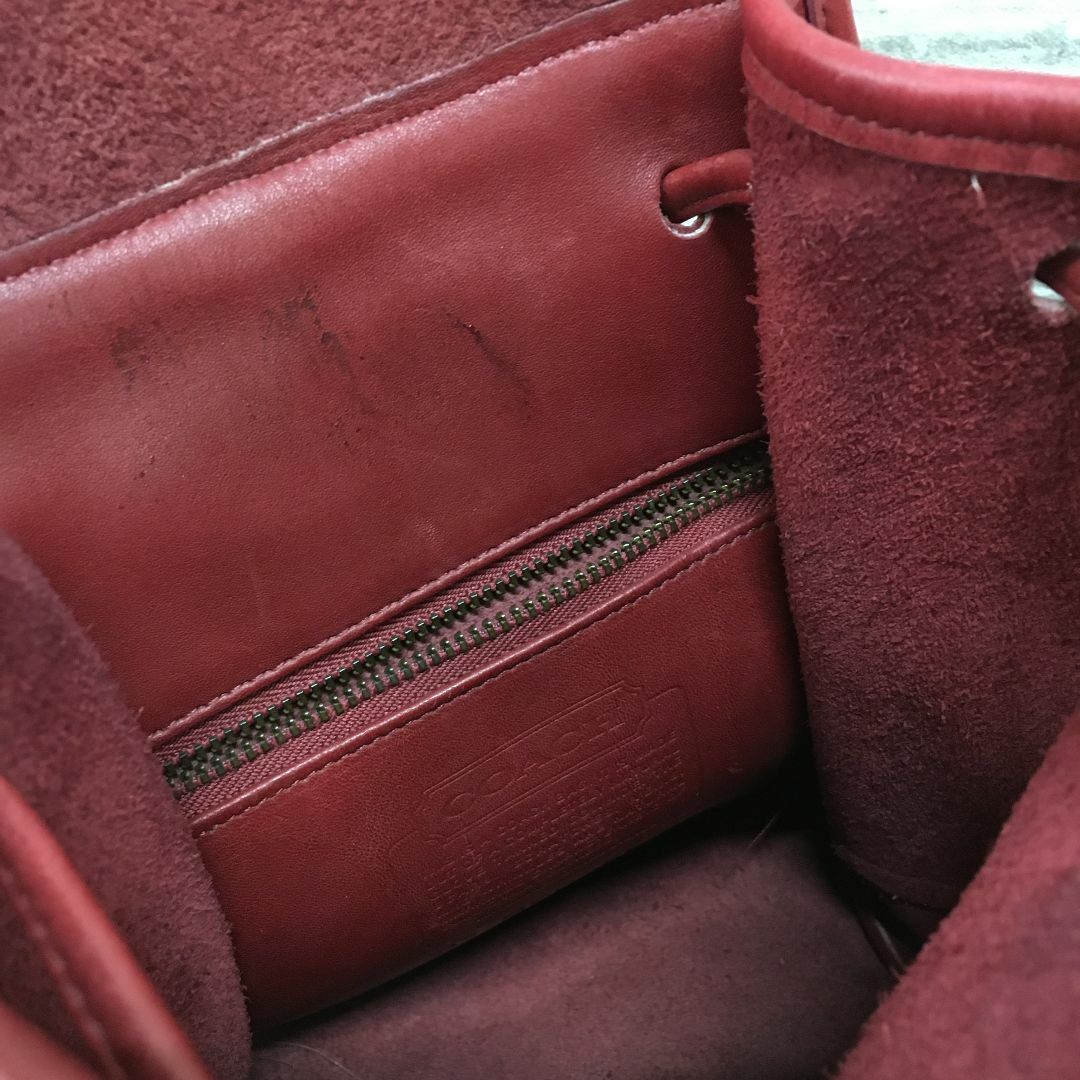 アメリカ製　COACH　オールドコーチ　バッグ　USED　9177