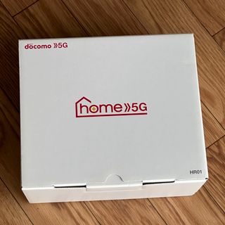 エヌティティドコモ(NTTdocomo)のNTTドコモ home5g HR01 SHARP モバイルルーター(その他)