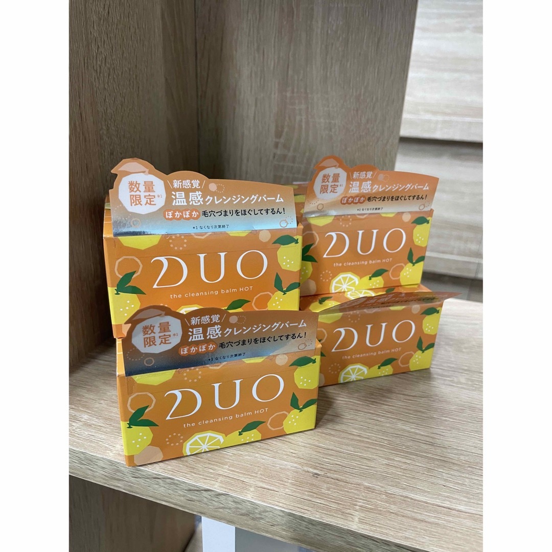 DUO ザ クレンジングバーム ホット 90g 4個