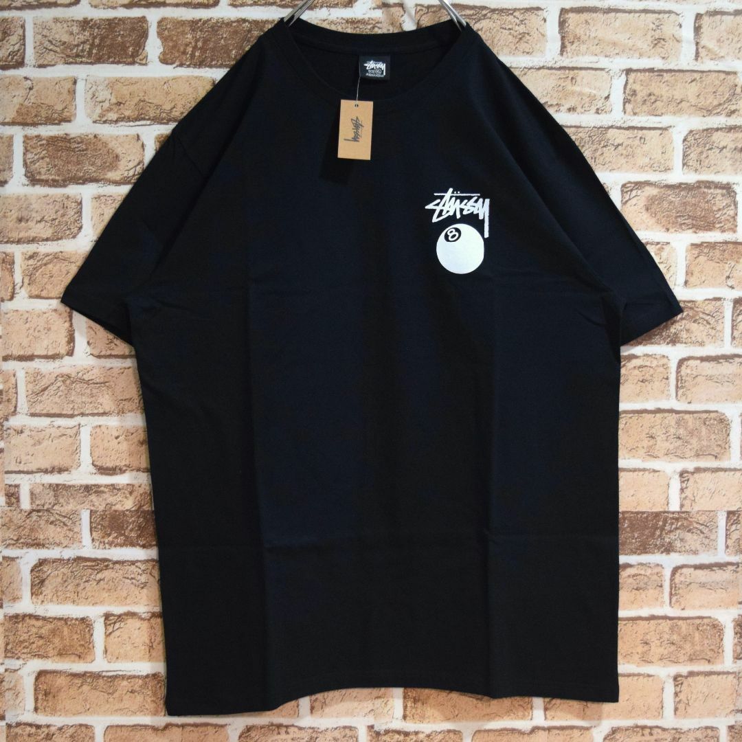 STUSSY 8ボール TEE ブラック XL