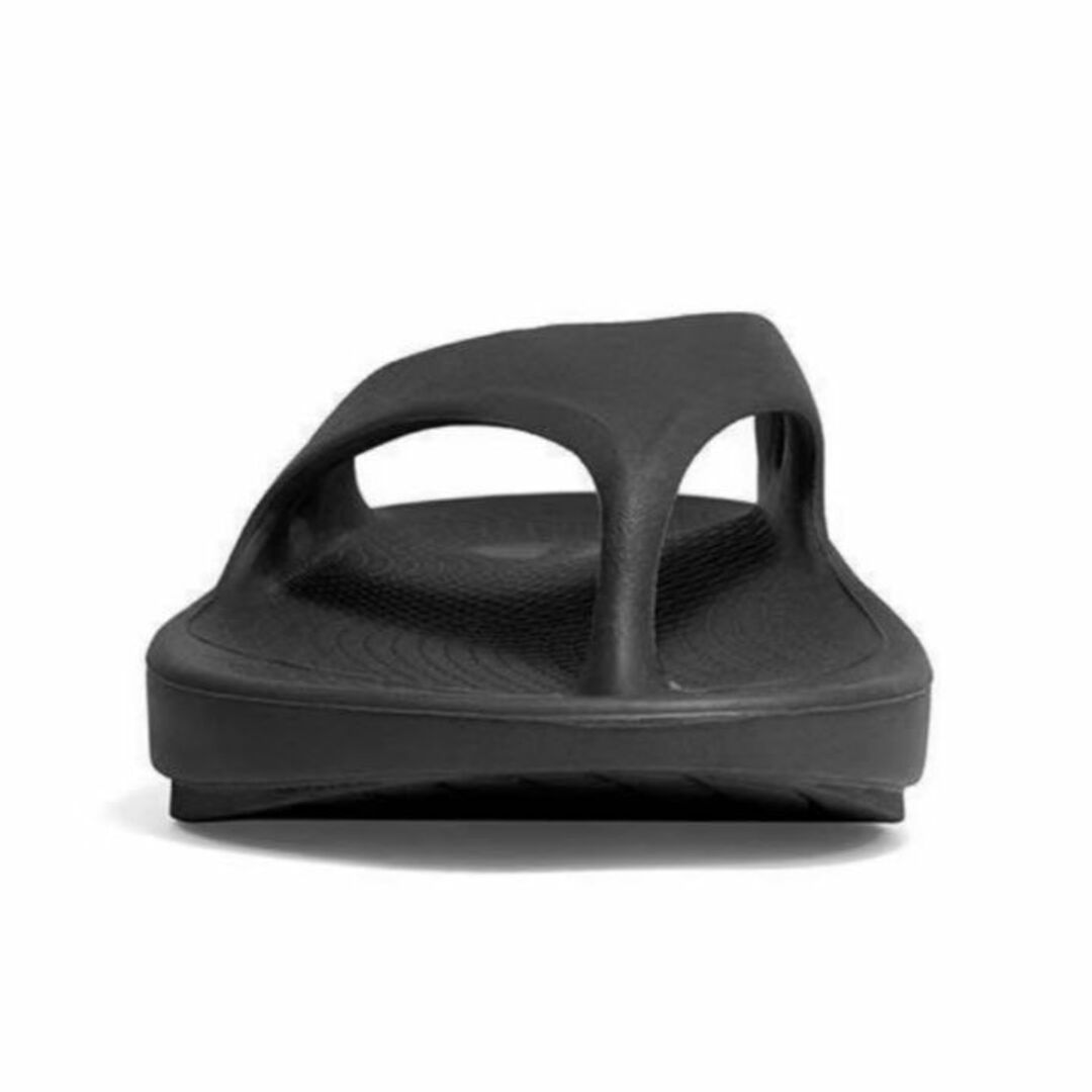 【新品未使用】OOFOS ウーフォス サンダル 27.0㎝ 黒 ビーチサンダル メンズの靴/シューズ(サンダル)の商品写真