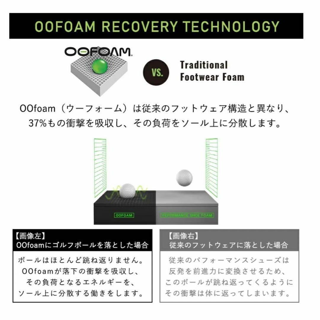 【新品未使用】OOFOS ウーフォス サンダル 27.0㎝ 黒 ビーチサンダル メンズの靴/シューズ(サンダル)の商品写真