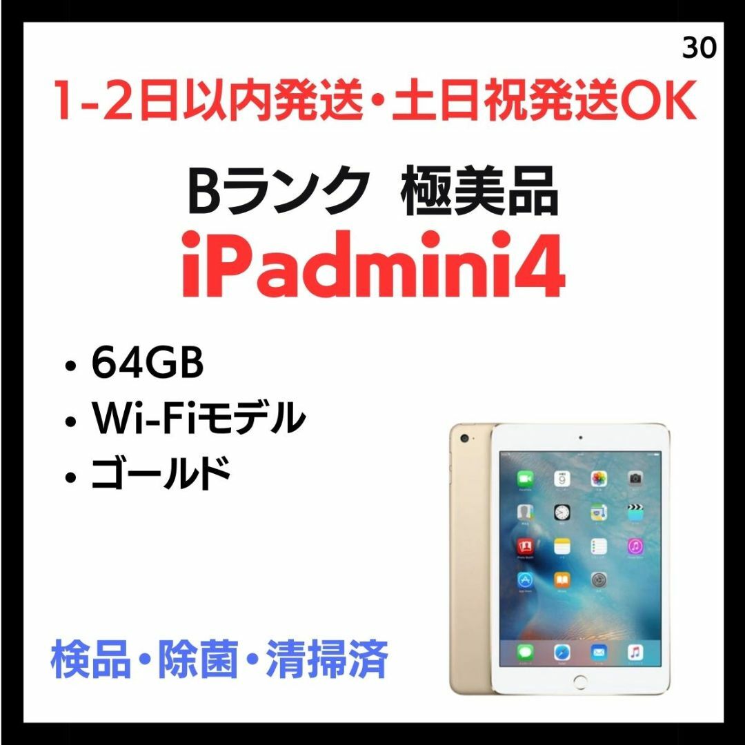 iPad mini4 128GB Wi-Fi+Cellular 極美品