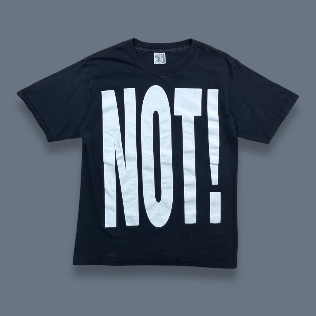 90s USA製 ヴィンテージTシャツ メッセージ ロゴ シングル 90s USA製 ヴィンテージTシャツ メッセージ ロゴ シングル