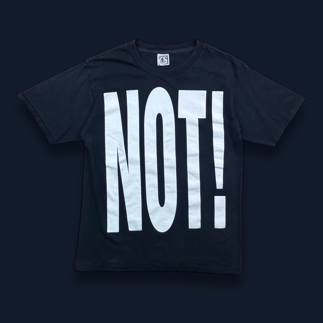 90s USA製 ヴィンテージTシャツ メッセージ ロゴ シングル 90s USA製 ヴィンテージTシャツ メッセージ ロゴ シングル