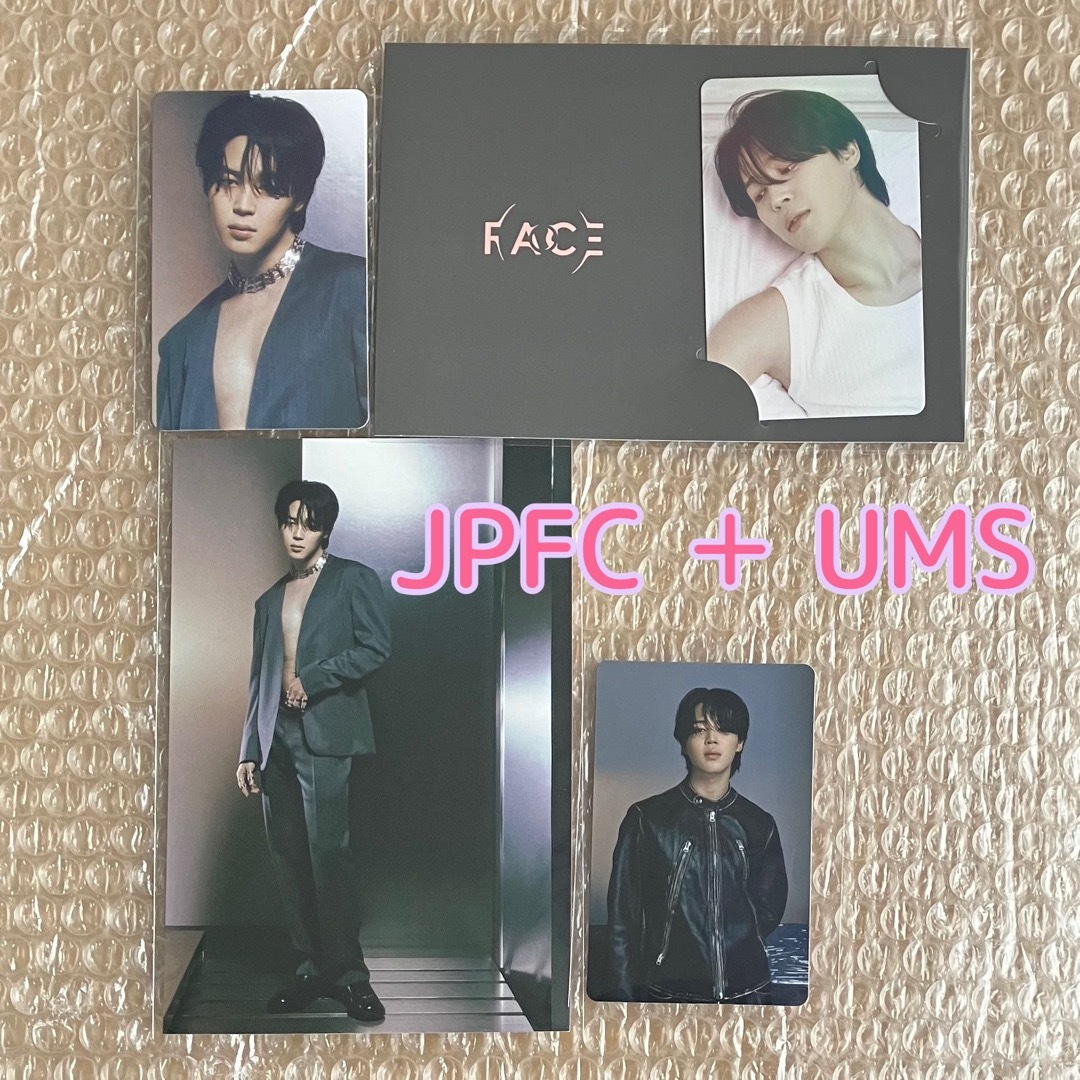 BTS 公式FACEJIMIN ジミン JPFC＋ユニバ 購入特典セット www