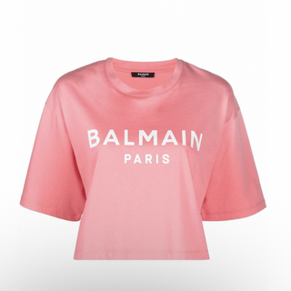 バルマン(BALMAIN)のBALMAIN クロップド Tシャツ(Tシャツ(半袖/袖なし))