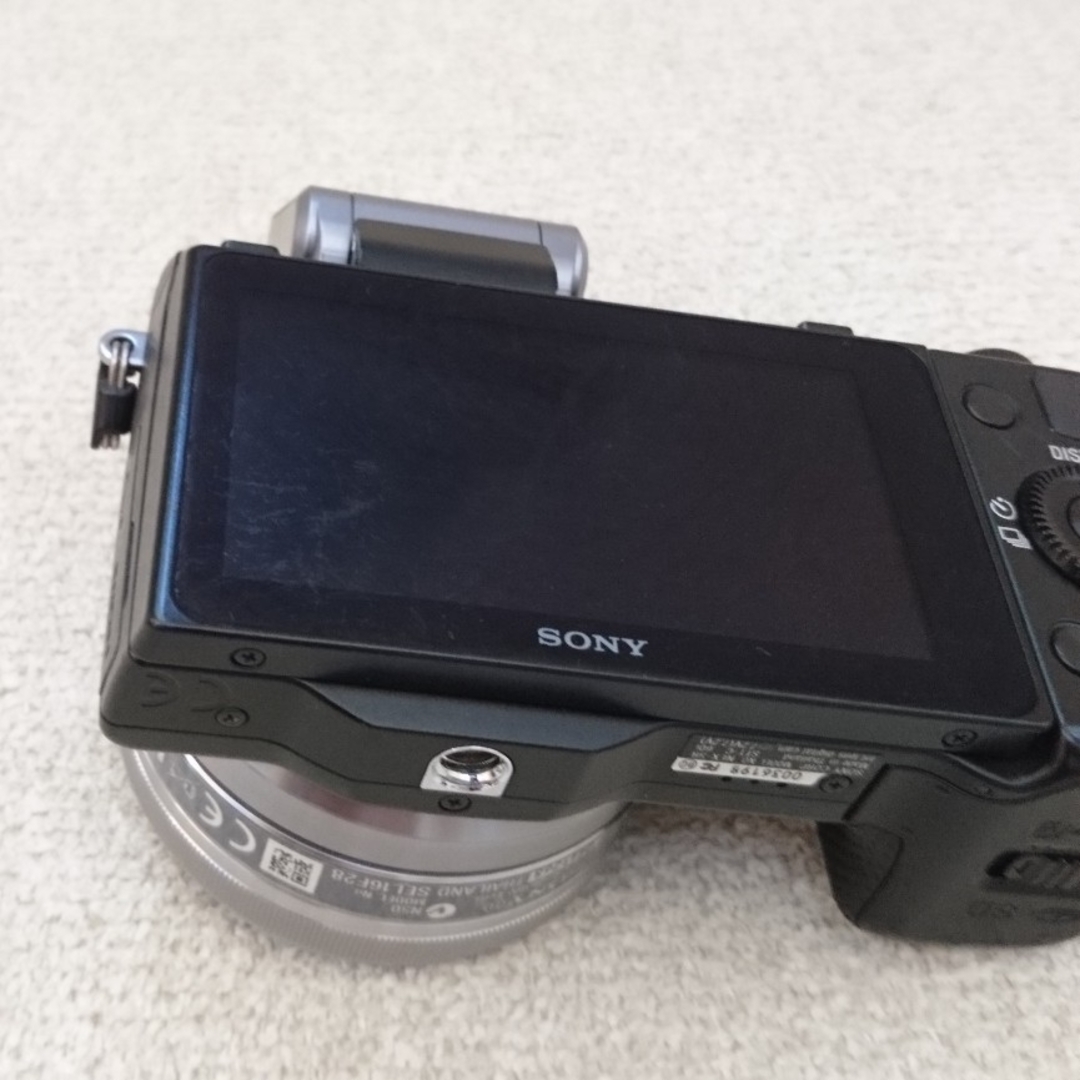 SONY(ソニー)のソニー SONY NEX-5R レンズ付 スマホ/家電/カメラのカメラ(ミラーレス一眼)の商品写真