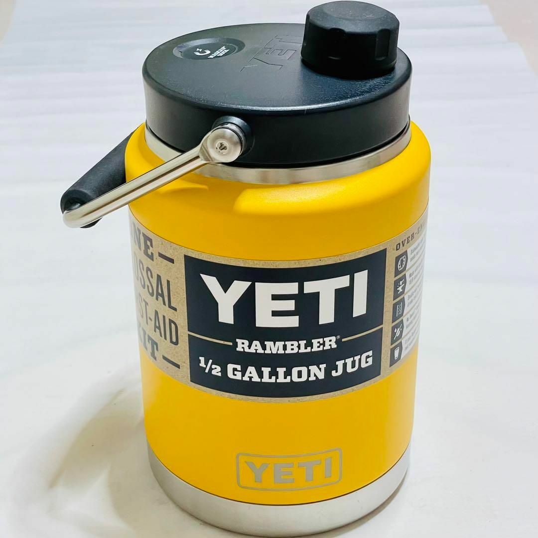 新品未使用 】イエティ YETI ブラック ハーフガロン ランブラー ジャグ-