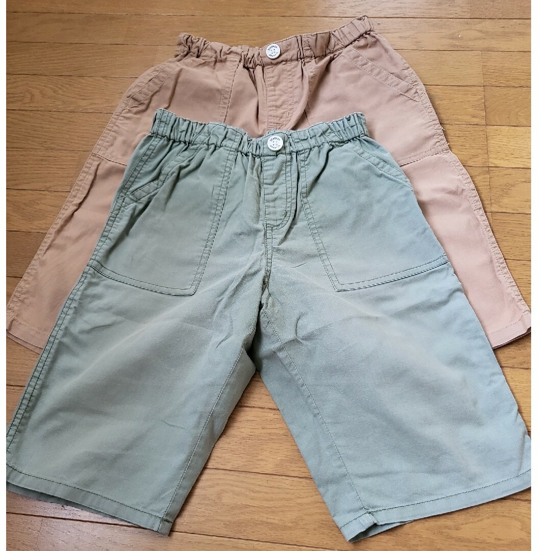 3can4on(サンカンシオン)の3can4on ハーツパンツ 140 2枚セット キッズ/ベビー/マタニティのキッズ服男の子用(90cm~)(パンツ/スパッツ)の商品写真