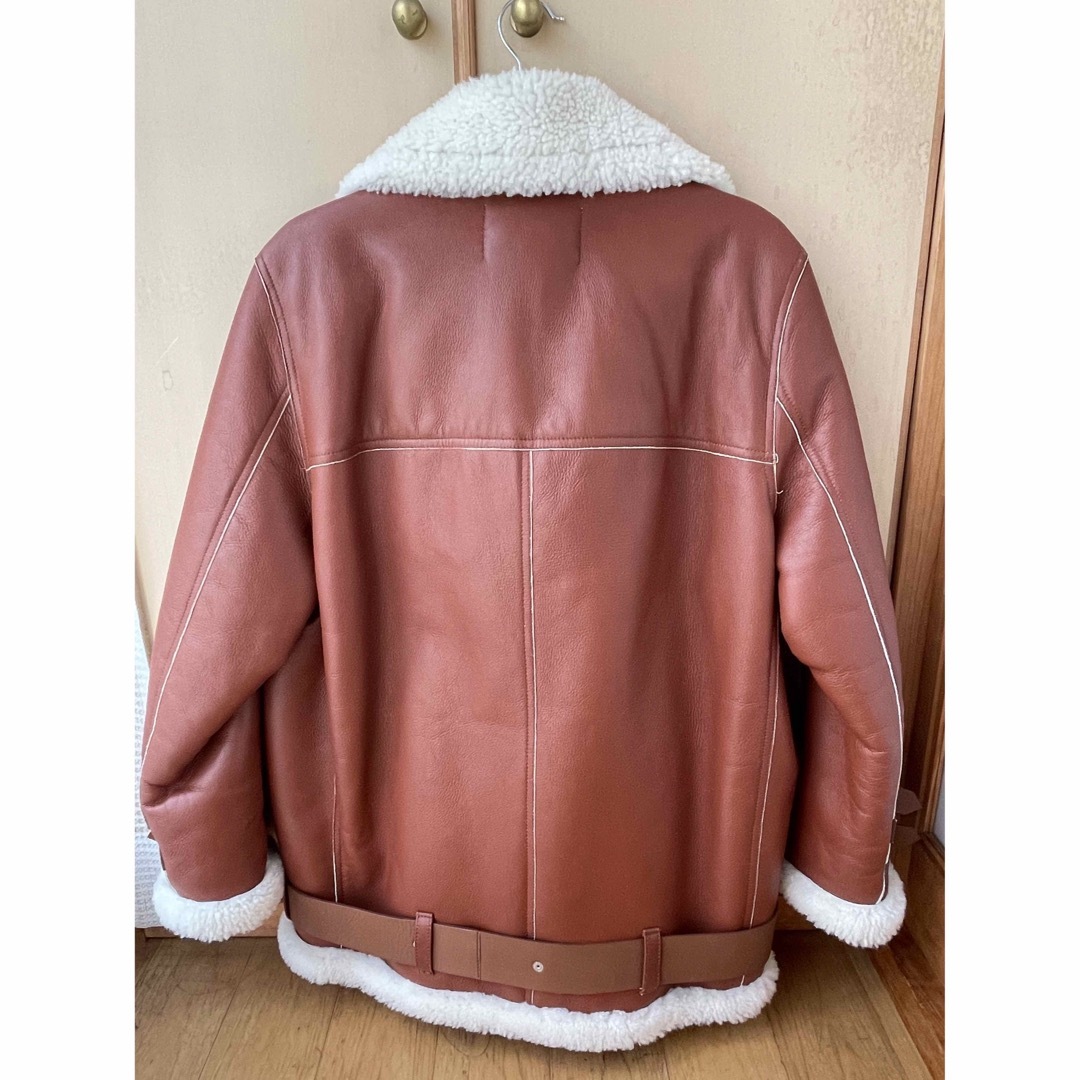 Acne Studios - Acne Studios ムートン ライダースジャケット の通販