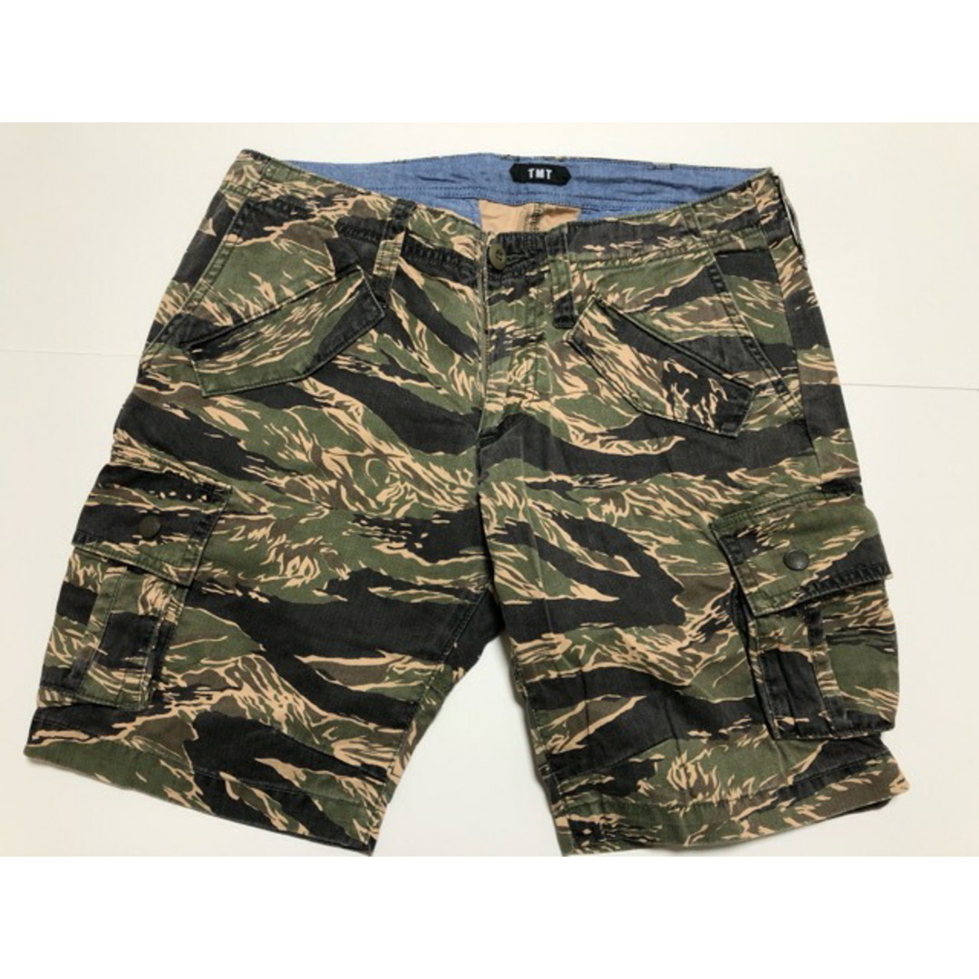 TMT（ティーエムティー）CAMO PRINT CARGO SHORTS タイガーカモ カーゴ